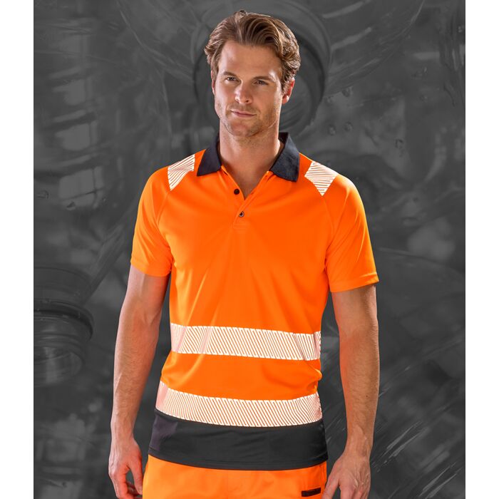 Result Genuine Recycled Safety Polo Shirt Thumbnail