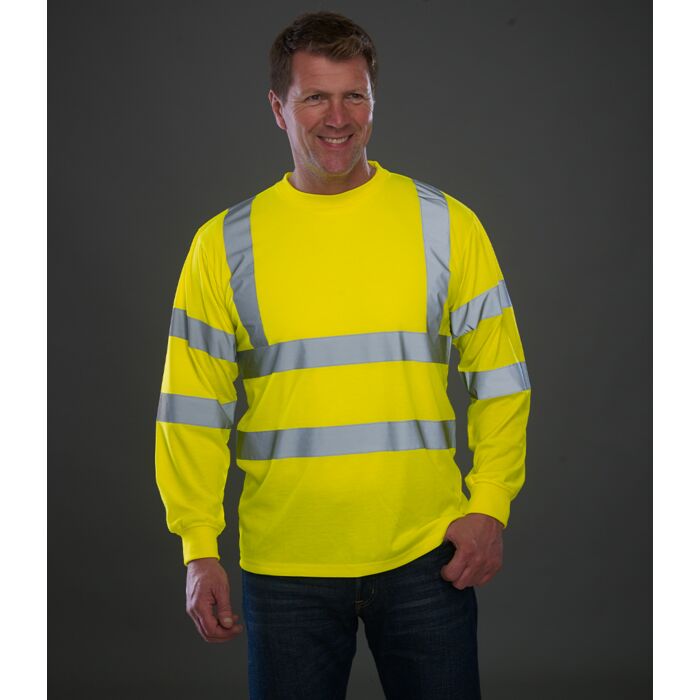 Yoko Hi-Vis Long Sleeve T-Shirt Thumbnail