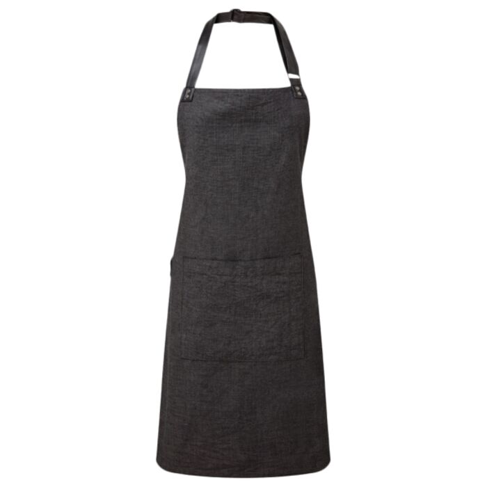 Premier Premier Annex Oxford Bib Apron PR144 Premier Annex Oxford Bib Apron Thumbnail
