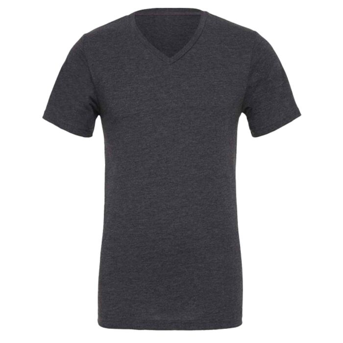 Canvas Unisex Heather CVC V Neck T-Shirt Thumbnail