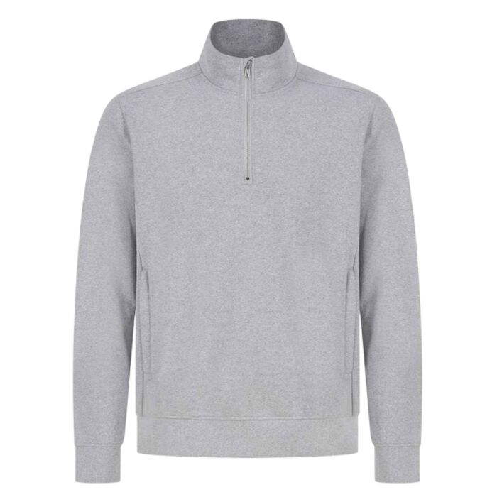 Henbury Unisex Sustainable 1/4 Zip Sweatshirt Thumbnail