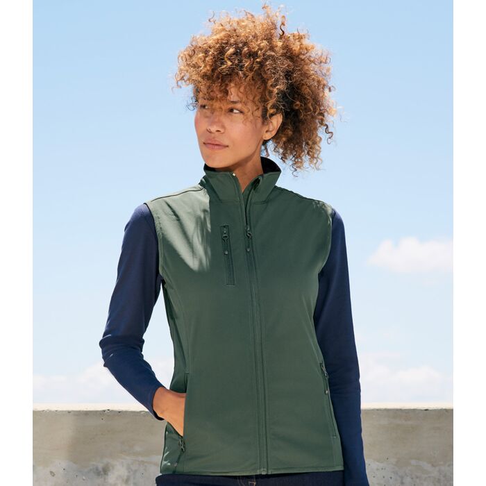 SOL'S Ladies Falcon Recycled Soft Shell Bodywarmer Thumbnail