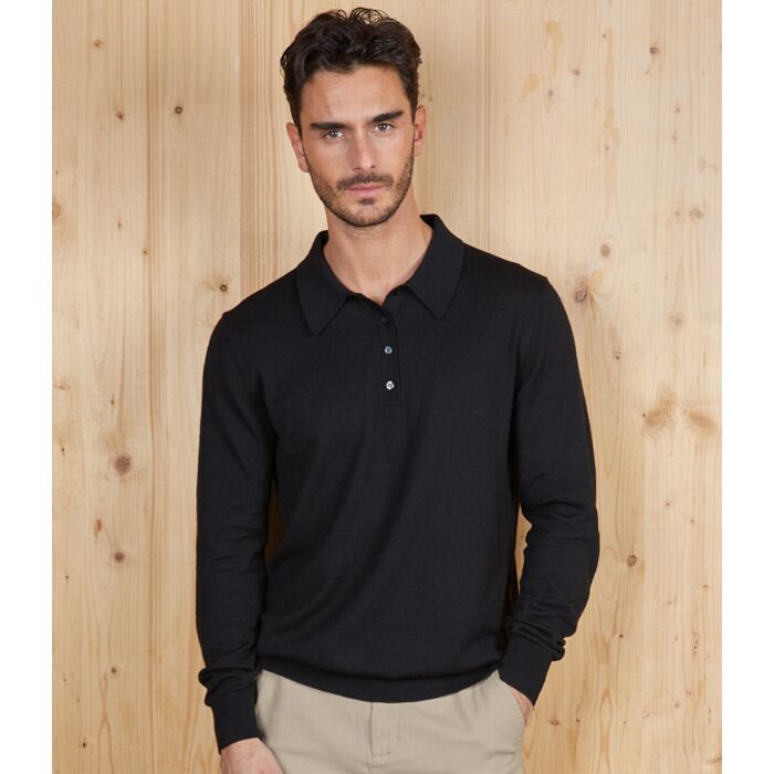 NEOBLU Stefan Polo Collar Sweater Thumbnail