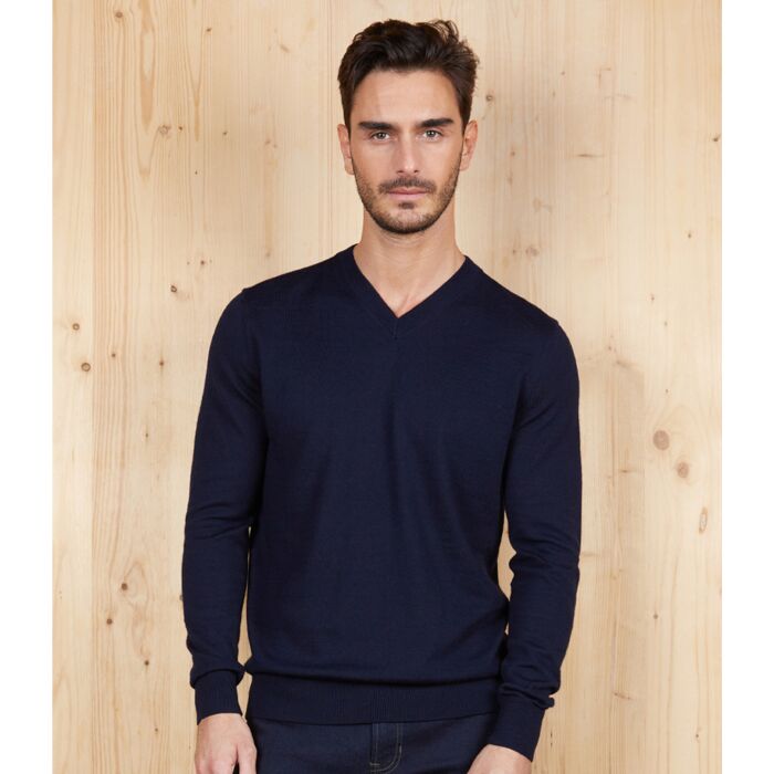 NEOBLU Sullivan V Neck Sweater Thumbnail