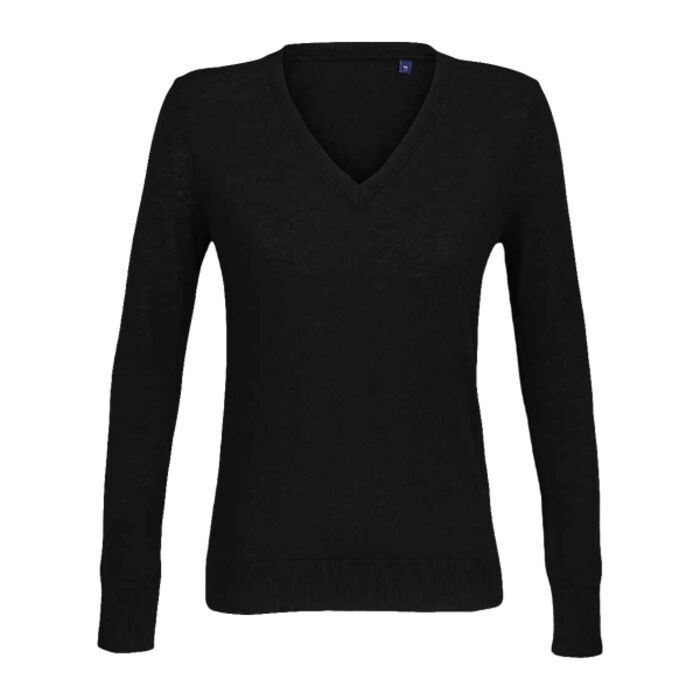 Neoblu NEOBLU Ladies Sullivan V Neck Sweater 03988 NEOBLU Ladies Sullivan V Neck Sweater Thumbnail