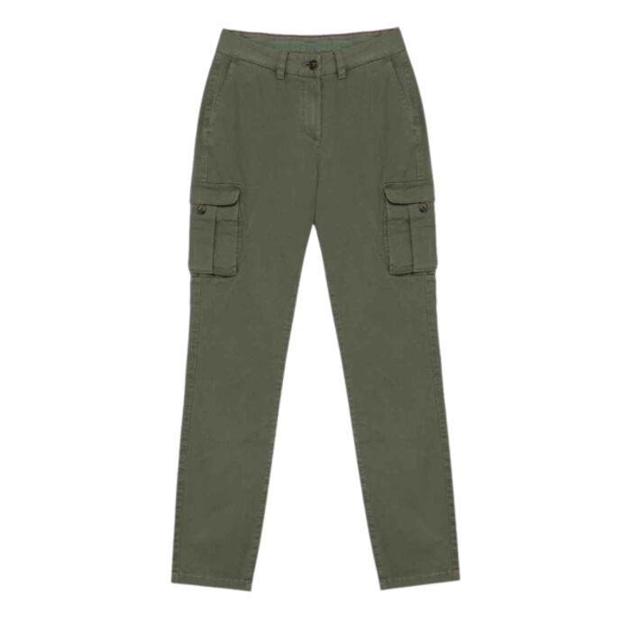 Native Spirit Ladies Washed Cargo Trousers Thumbnail