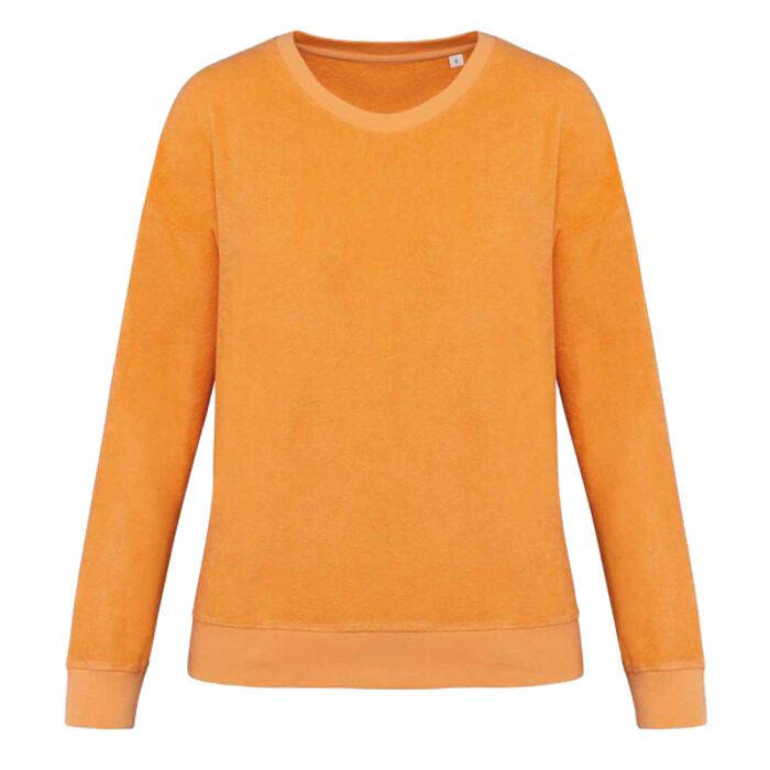 Native Spirit Ladies Terry Towel Sweatshirt Thumbnail