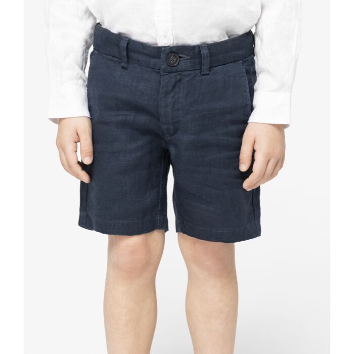 Native Spirit Kids Linen Bermuda Shorts Thumbnail