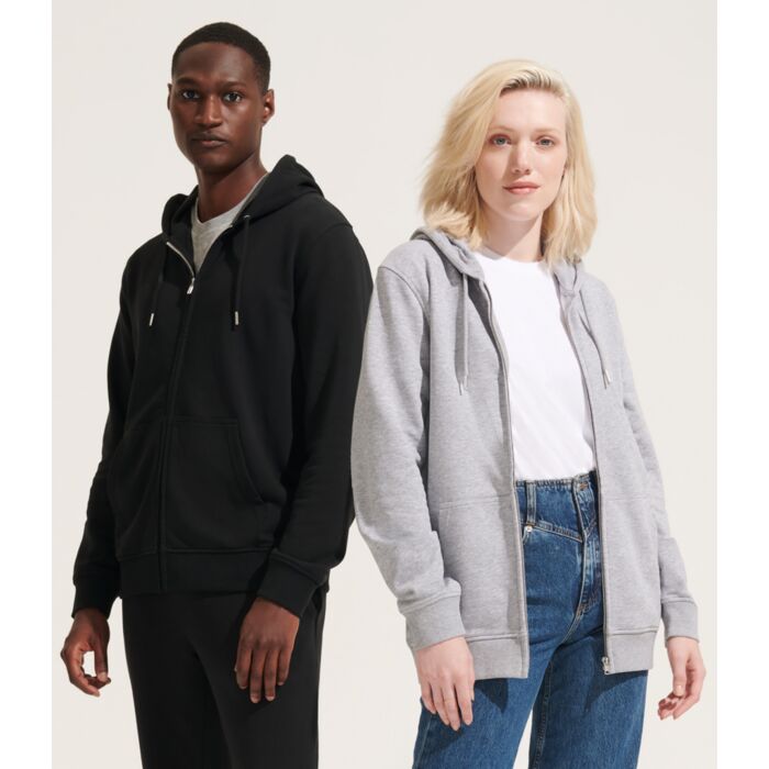 SOL'S Unisex Calipso Eco-Friendly Full Zip Hoodie Thumbnail