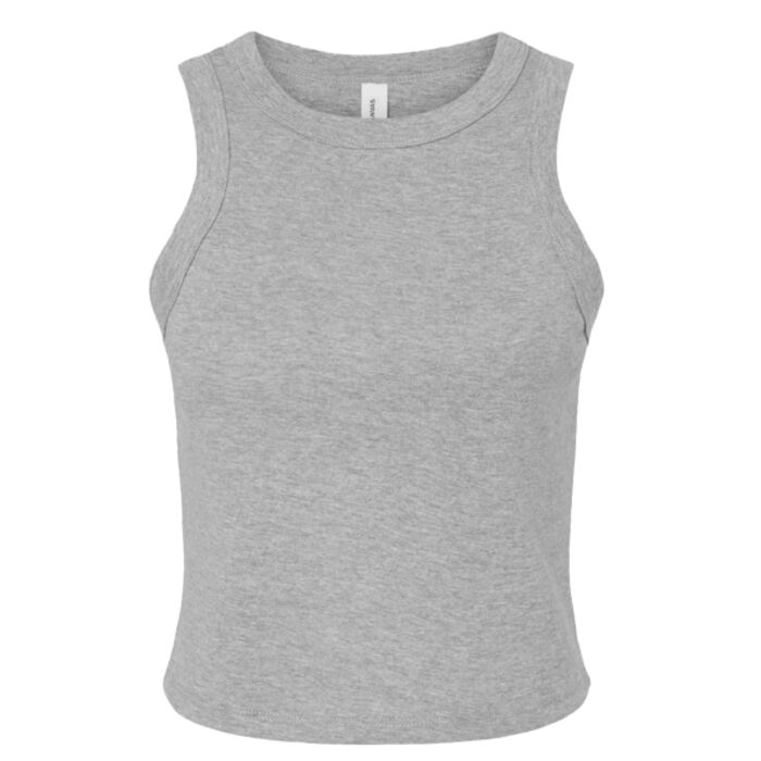 Bella Ladies Micro Rib Racer Tank Top Thumbnail