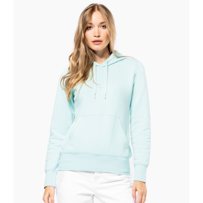 Kariban Ladies Eco Friendly Hooded Sweatshirt Thumbnail