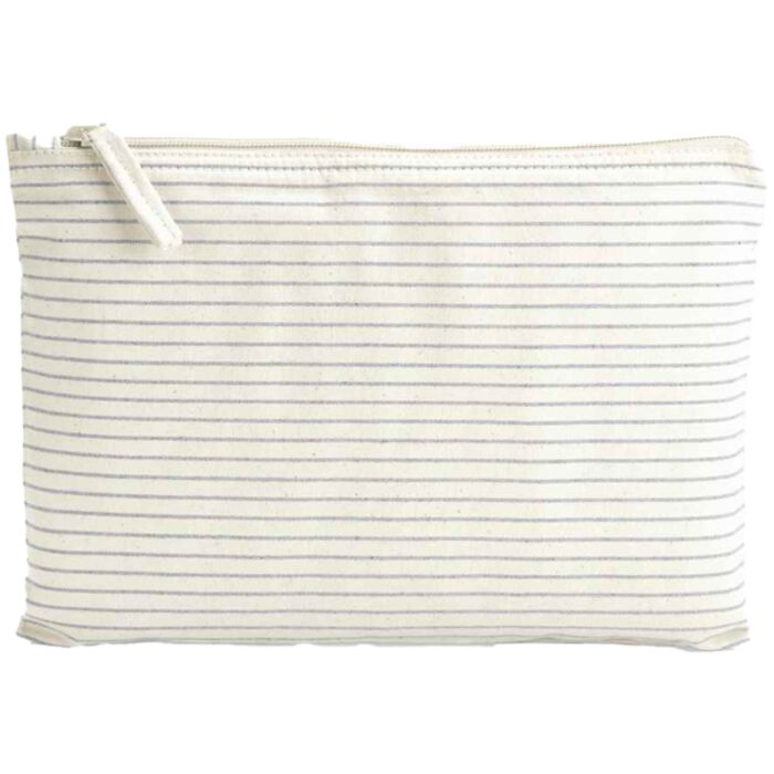 Westford Mill Striped Organic Cotton Accessory Pouch Thumbnail