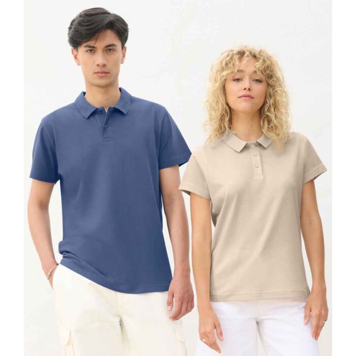 SOL'S Unisex Pulse Twin Piqué Polo Shirt Thumbnail