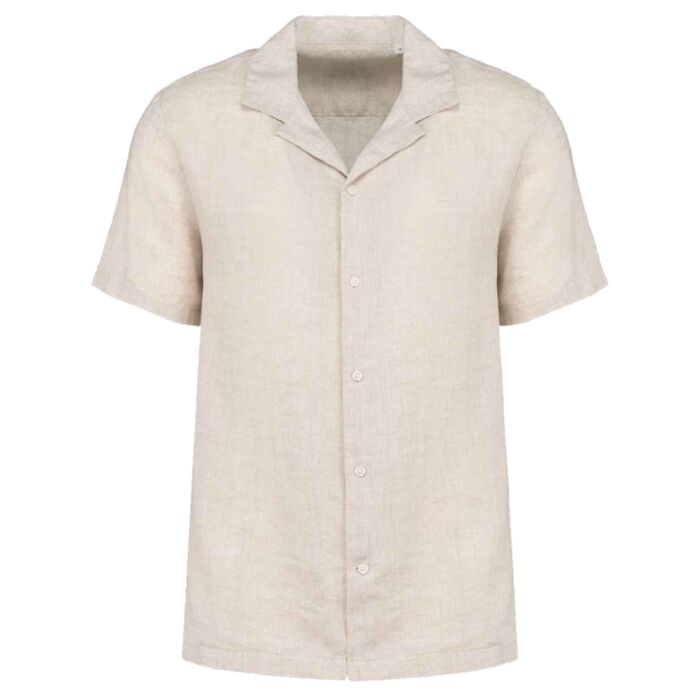 Spasso Short Sleeve Linen Shirt Thumbnail