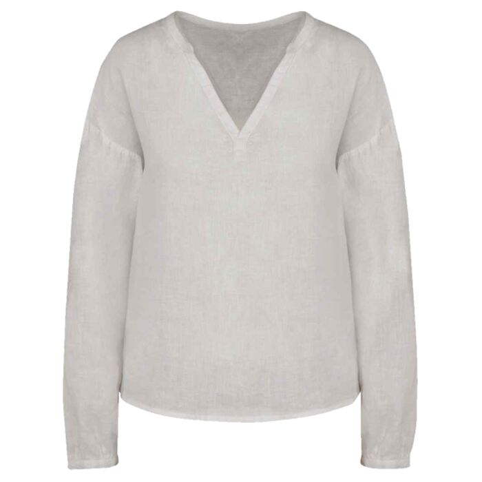 Spasso Ladies Linen Blouse Thumbnail