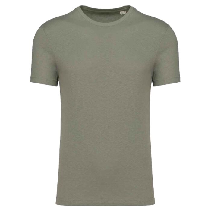 Spasso Unisex Organic Cotton Linen Blend T-Shirt Thumbnail