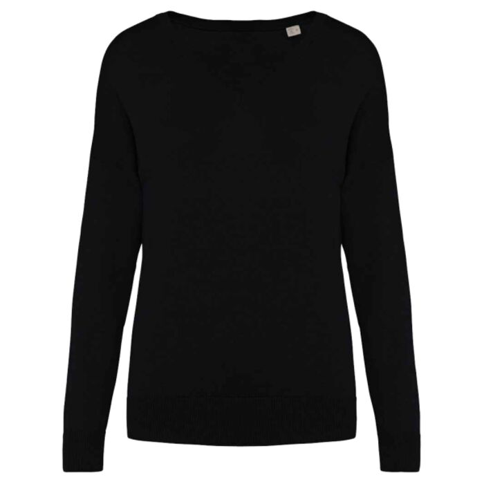 Spasso Ladies TENCEL™ V Neck Sweater Thumbnail