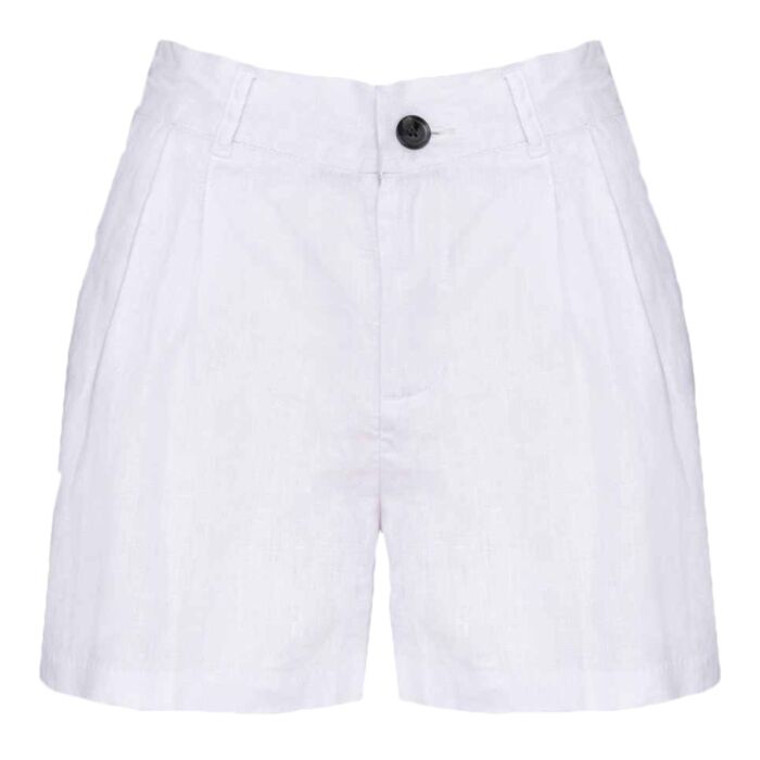 Spasso Ladies Linen Bermuda Shorts Thumbnail