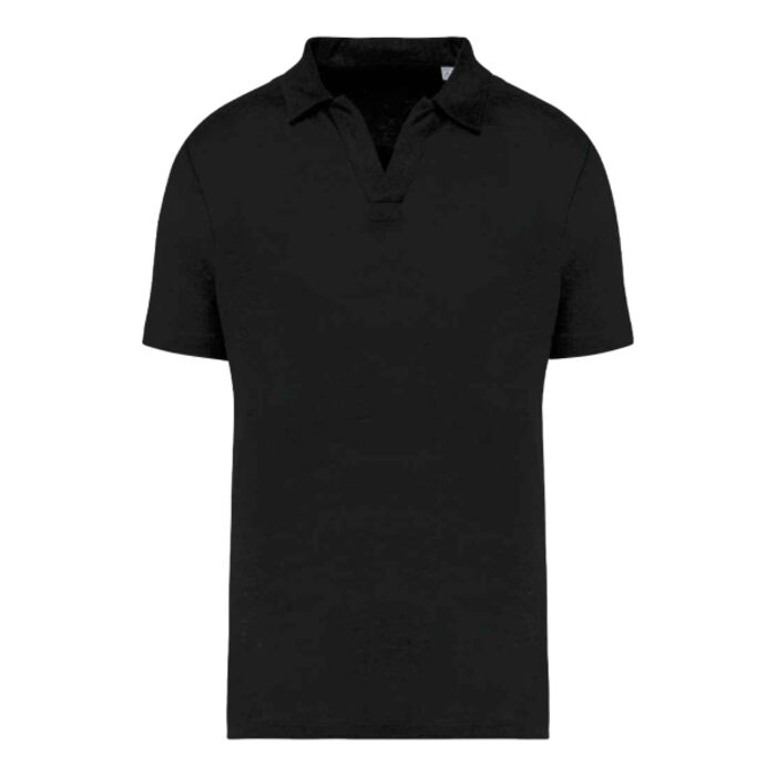 Spasso Linen Polo Shirt Thumbnail