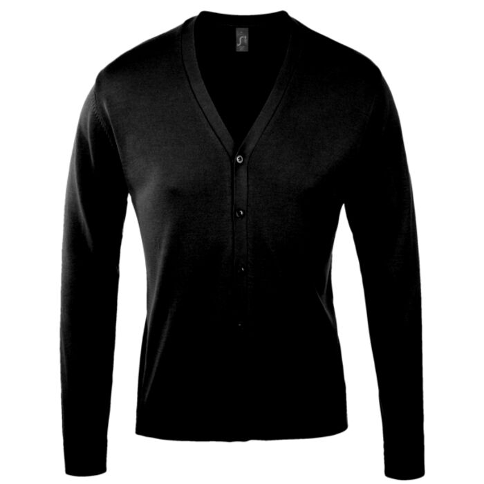 SOL'S SOL'S Golden Cotton Acrylic V Neck Cardigan 90011 SOL'S Golden Cotton Acrylic V Neck Cardigan Thumbnail