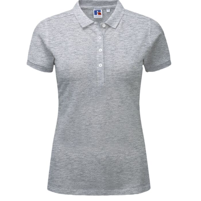 Russell Ladies Stretch Piqué Polo Shirt Thumbnail