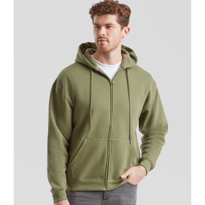Fruit of the Loom Premium Zip Hooded Sweatshirt Thumbnail