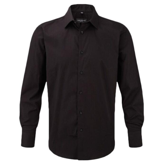 Russell Collection Long Sleeve Easy Care Fitted Shirt Thumbnail
