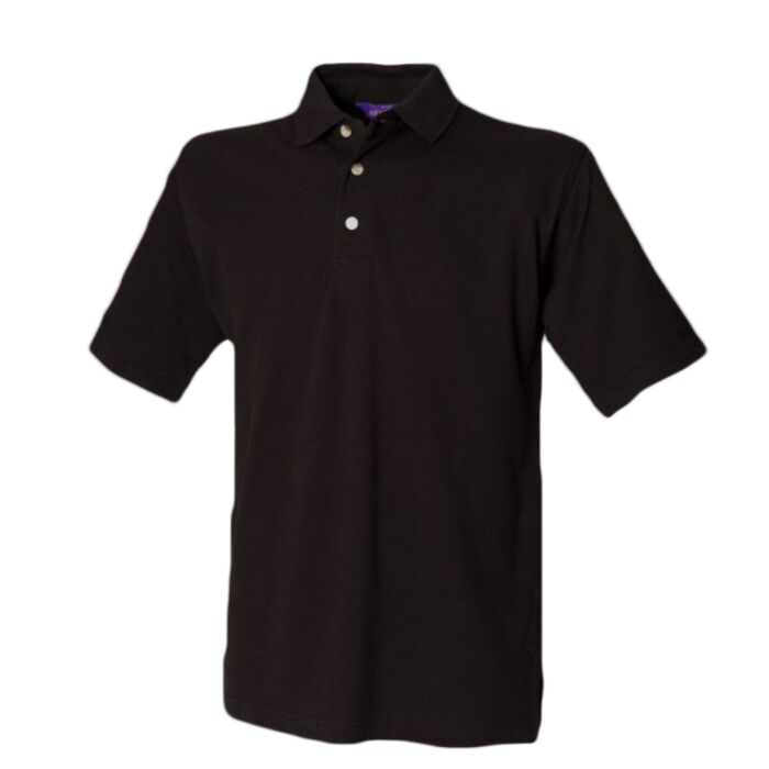 Henbury Classic Heavy Cotton Piqué Polo Shirt Thumbnail