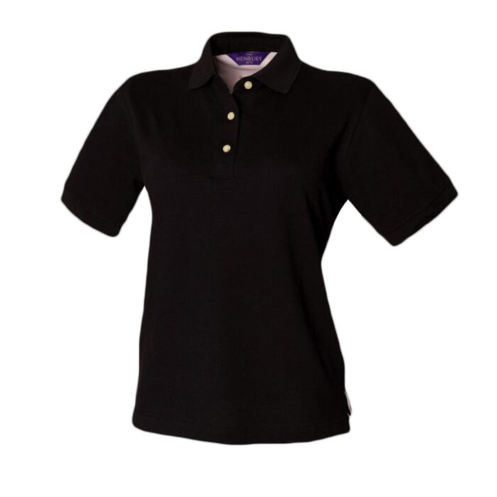 Henbury Ladies Classic Cotton Piqué Polo Shirt Thumbnail