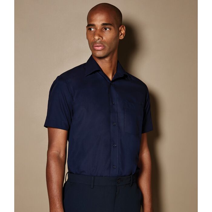 Kustom Kit Short Sleeve Classic Fit Business Shirt Thumbnail