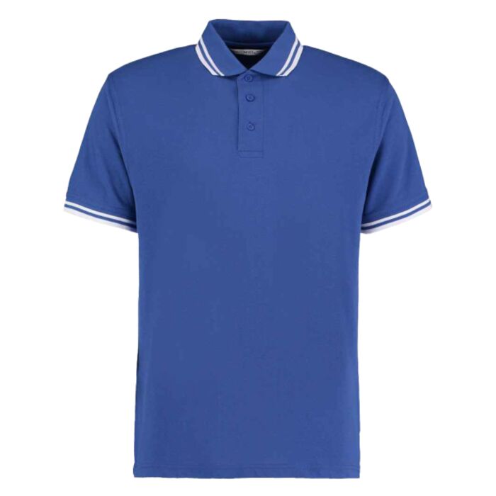 Kustom Kit Contrast Tipped Poly/Cotton Piqué Polo Shirt Thumbnail