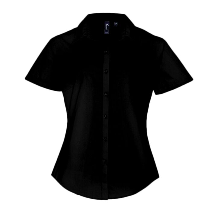 Premier Premier Ladies Supreme Short Sleeve Poplin Shirt PR309 Premier Ladies Supreme Short Sleeve Poplin Shirt Thumbnail
