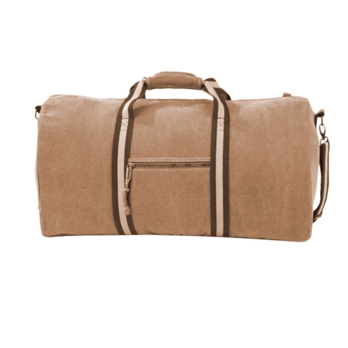 Quadra Vintage Canvas Holdall Thumbnail