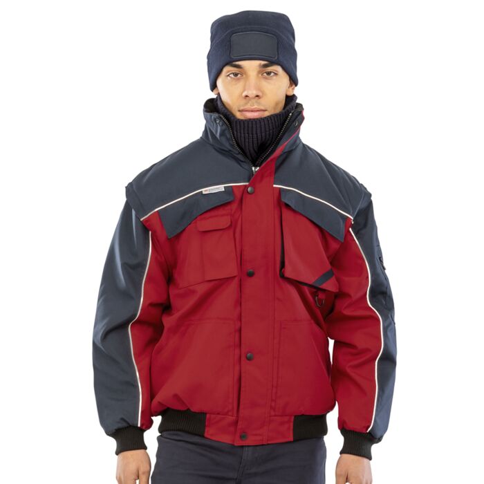 Result Work-Guard Zip Sleeve Heavy Duty Jacket Thumbnail