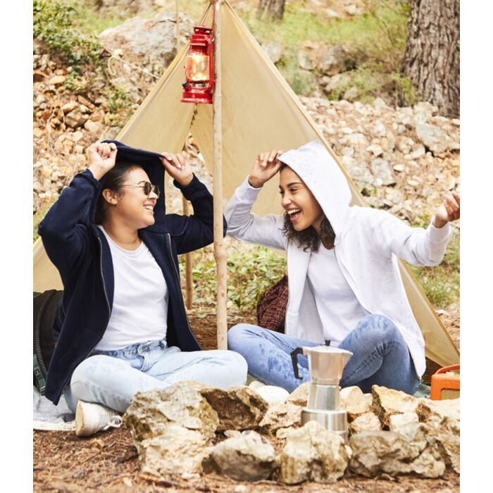 Fruit of the Loom Premium Lady Fit Zip Hooded Jacket Thumbnail