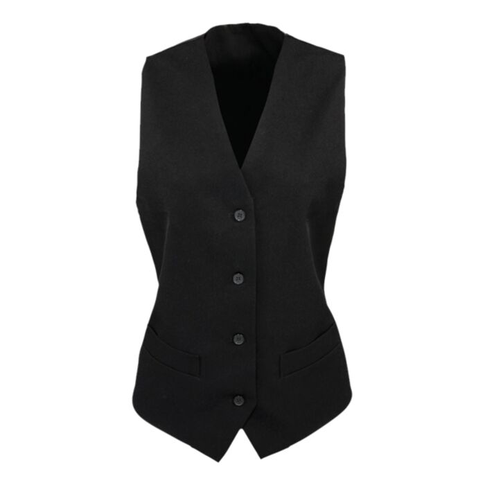 Premier Ladies Lined Waistcoat Thumbnail