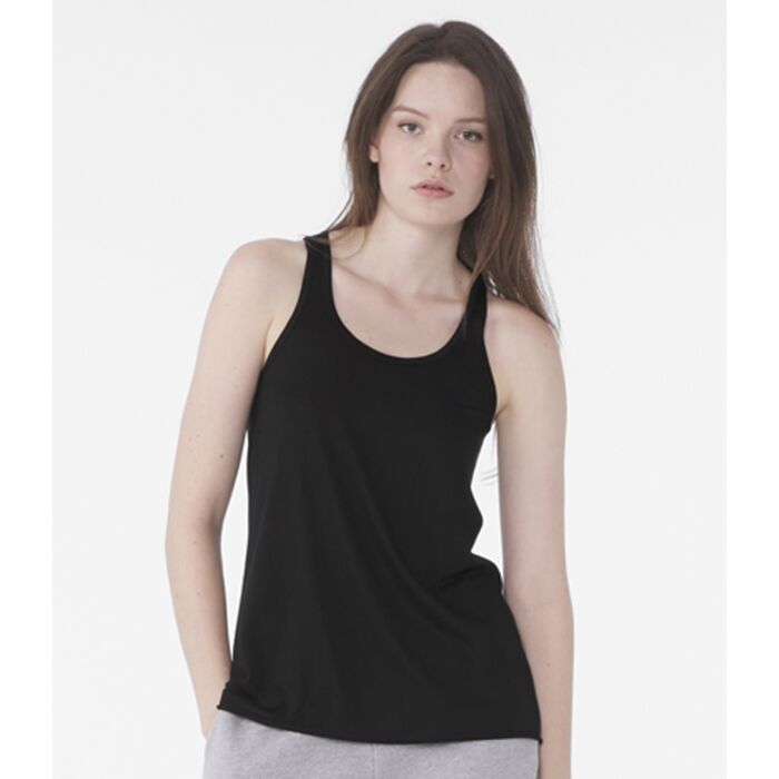Bella Ladies Flowy Racer Back Tank Top Thumbnail