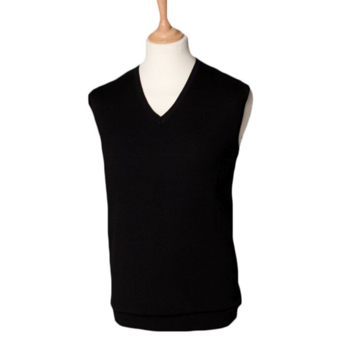 Henbury Henbury Lightweight Sleeveless Cotton Acrylic V Neck Sweater H724 Henbury Lightweight Sleeveless Cotton Acrylic V Neck Sweater Thumbnail