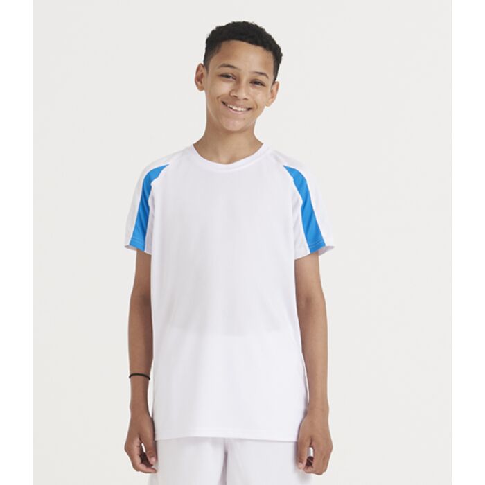AWDis Kids Cool Contrast T-Shirt Thumbnail
