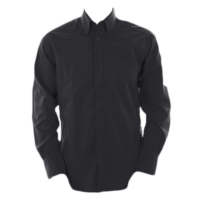 Kustom Kit Long Sleeve Tailored City Business Shirt Thumbnail