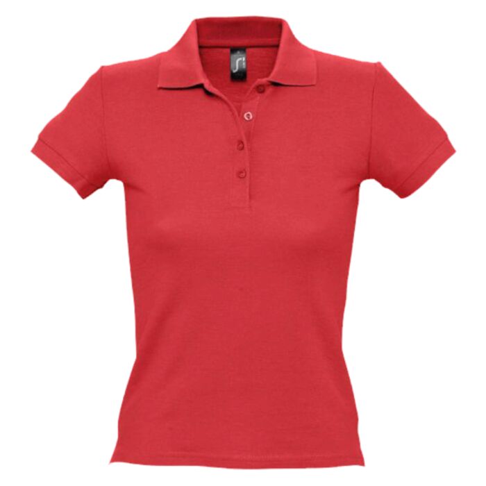 SOL'S Ladies People Cotton Piqué Polo Shirt Thumbnail