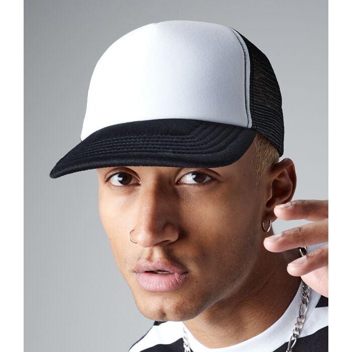 Beechfield Vintage Snapback Trucker Cap Thumbnail