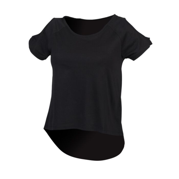 SF Clothing Ladies Drop Tail T-Shirt Thumbnail