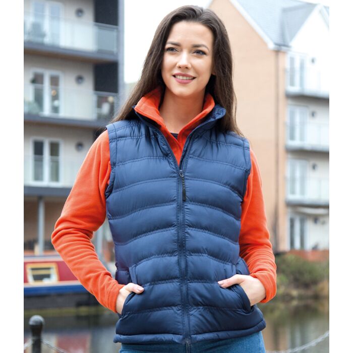 Result Urban Ladies Ice Bird Padded Gilet Thumbnail