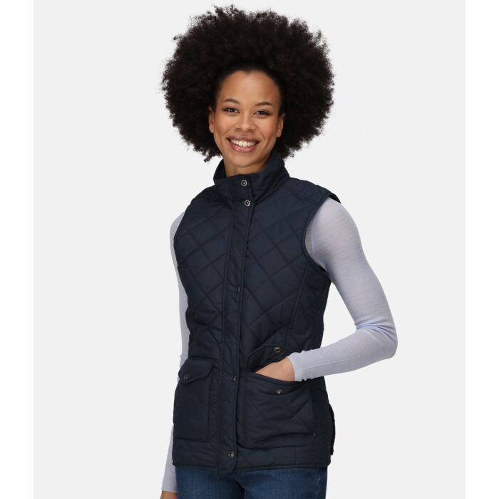 Regatta Ladies Tarah Diamond Quilted Bodywarmer Thumbnail