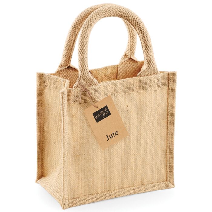 Westford Mill Westford Mill Jute Petite Gift Bag W411 Westford Mill Jute Petite Gift Bag Thumbnail
