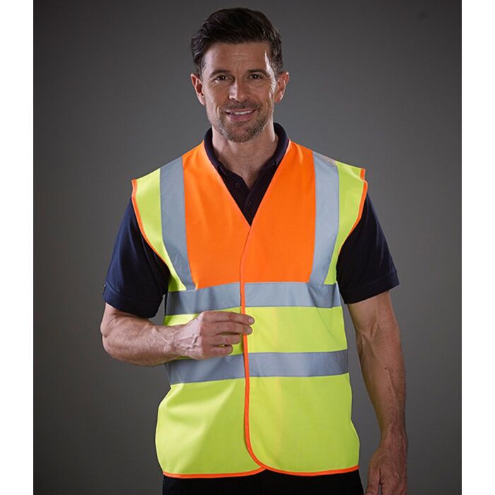 Yoko Hi-Vis Two Band and Braces Waistcoat Thumbnail