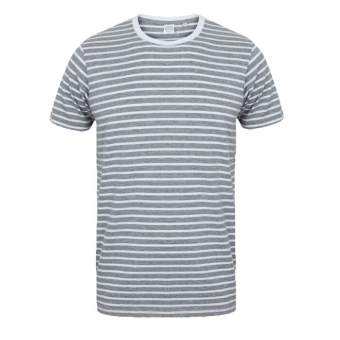 Skinnifit SF Clothing Unisex Striped T-Shirt SF202 SF Clothing Unisex Striped T-Shirt Thumbnail