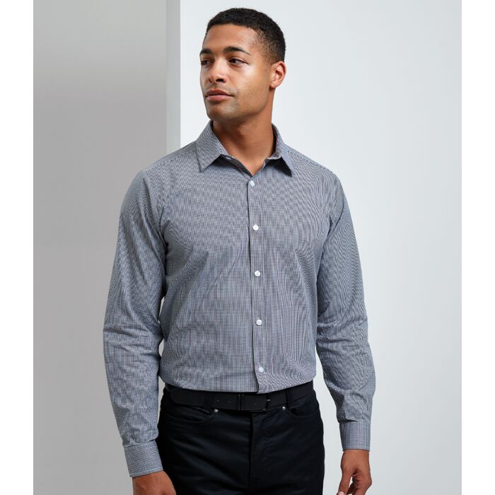 Premier Gingham Long Sleeve Shirt Thumbnail