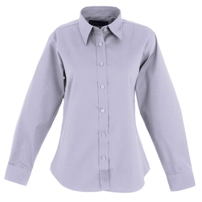 Ladies Pinpoint Oxford Full Sleeve Shirt Thumbnail